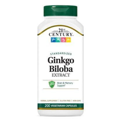 21st century ginkgo biloba, brain and memory support, dietary supplement, herbal supplement
