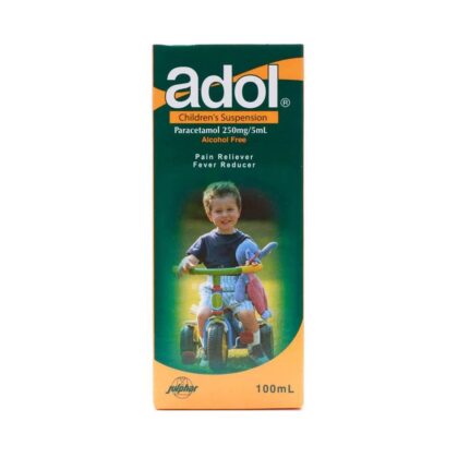 ADOL-suspension-pain reliever, fever reducer, analgesic, pain killer, paracetamol