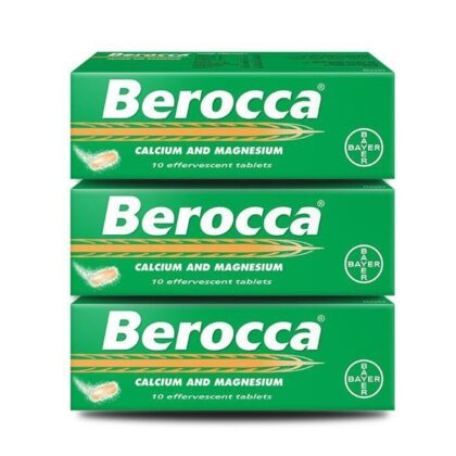 BEROCCA-Calcium and magnesium-Effervescent tablets, multivitamins, dietary supplement