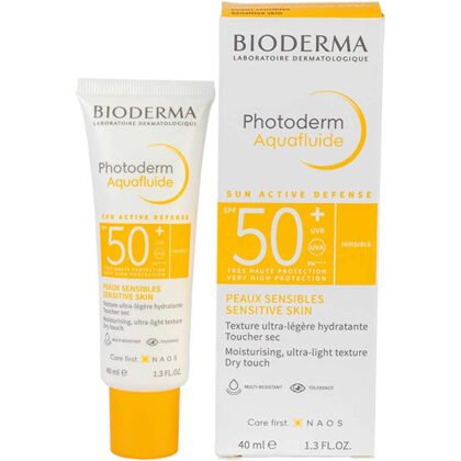 BIODERMA-PHOTODERM-MAX-SPF-50-AQUA-FLUID, sun active defense, sensitive skin