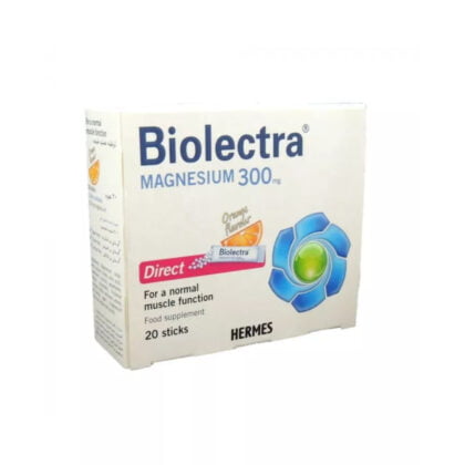 BIOLECTRA-MAGNESIUM-DIRECT-ORANGE-for normal muscle function, food supplement