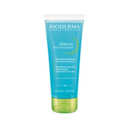 Bioderma-Sebium-Gel-Moussant, skincare, beauty, purifying cleansing foaming gel
