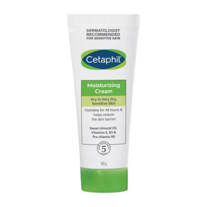 CETAPHIL-MOISTURIZING-CREAM, long lasting moisturization, softens and smooths dry skin, hydrates for 48 hours, helps restore the skin barrier