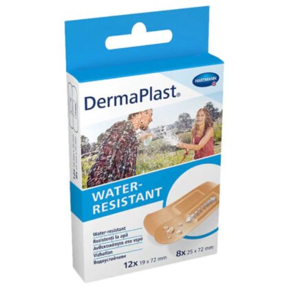 DERMA-PLASTER-WATER-RESISITANT-20S, first aid, bandage, wound protection