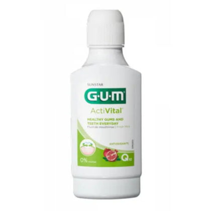 GUM-ActiVital-Mouthwash-300ml, healthy gums and teeth everyday
