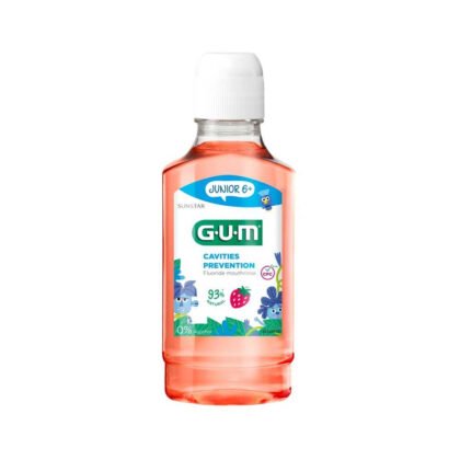 Gum-mouthwash-junior-6+300ml, cavities prevention, 0% alcohol