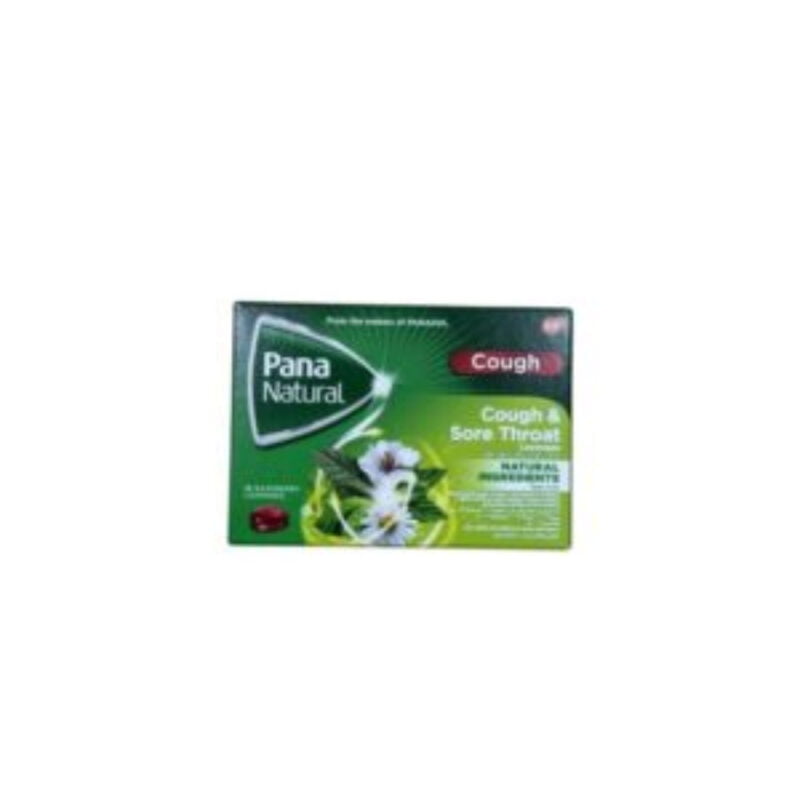 Pana-Natural-Lozenges relief cough and sore throat, cold and flu