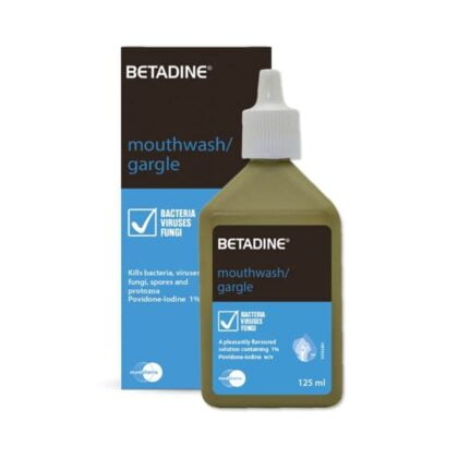 betadine mouthwash, dental health, gargle