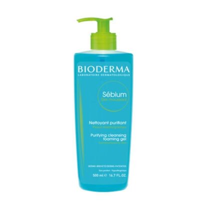 bioderma sebium moussant gel, beauty, skincare, foaming gel