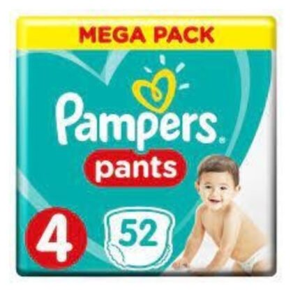 pampers-pants-no-4, baby diapers, mega pack
