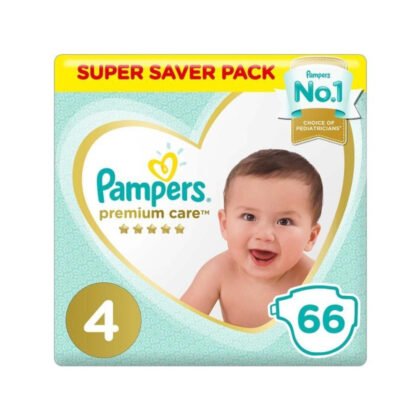 pampers-premium-care-no4, baby diapers, super saver pack