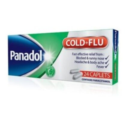 panadol-cold-flu-tablet-fast effective relief from blocked and runny nose, headache and body ache, fever, antipyretic, analgesic, pain reliver