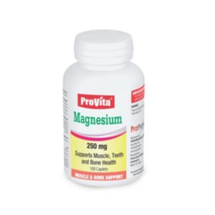 ProVita magnesium, vitamin, dietary supplement, muscle and bone support
