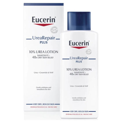 EUCERIN-UREA-REPAIR-PLUS-10%-LOTION-250-ML, for dry and rough skin, immediate + 48 h dry skin relief, skincare