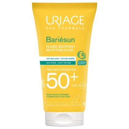 URIAGE-BARIESUN-SPF50-MATIFYING-FLUID-50-ML. sun care, skincare, beauty