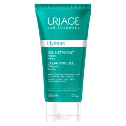 URIAGE-HYSEAC-CLEANSING-GEL-150-ML, purifying, skincare, beauty, cosmetics