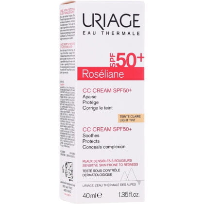 URIAGE-ROSELIANE-CC-CREAM-SPF50+T-40-ML. sun care, skincare, cosmetics, beauty.