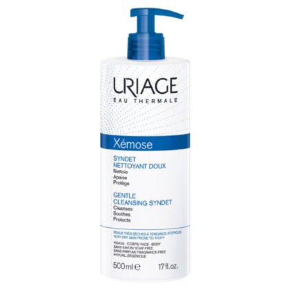 URIAGE-XEMOSE-GENTLE-CLEANSING-SYNDET-500-ML. Skincare, beauty, cosmetics