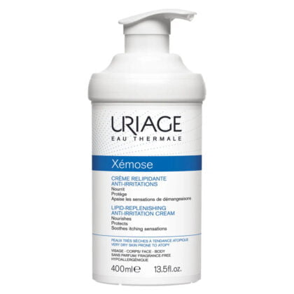 URIAGE XEMOSE LIPID REPLENISHING CREAM 400 ML. skincare, beauty, cosmetics, moisturizing, anti irritation cream