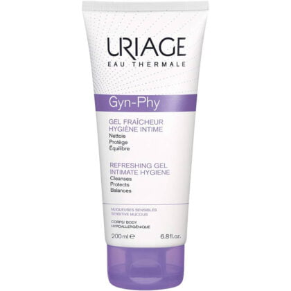 Uriage-Gyn-Phy-Refreshing-Intimate-Cleansing-Gel-200-ml. feminine hygiene, sexual health