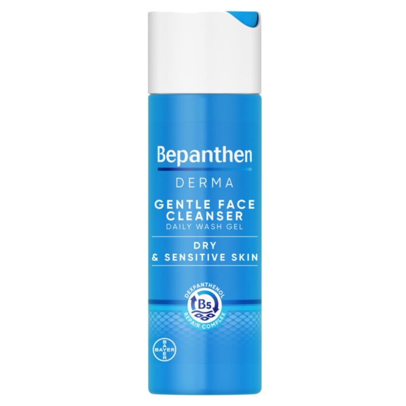 BEPANTHEN-GENTLE-FACE-CLEANSER-GEL-BT-200-ML. moisturizing, skincare, beauty