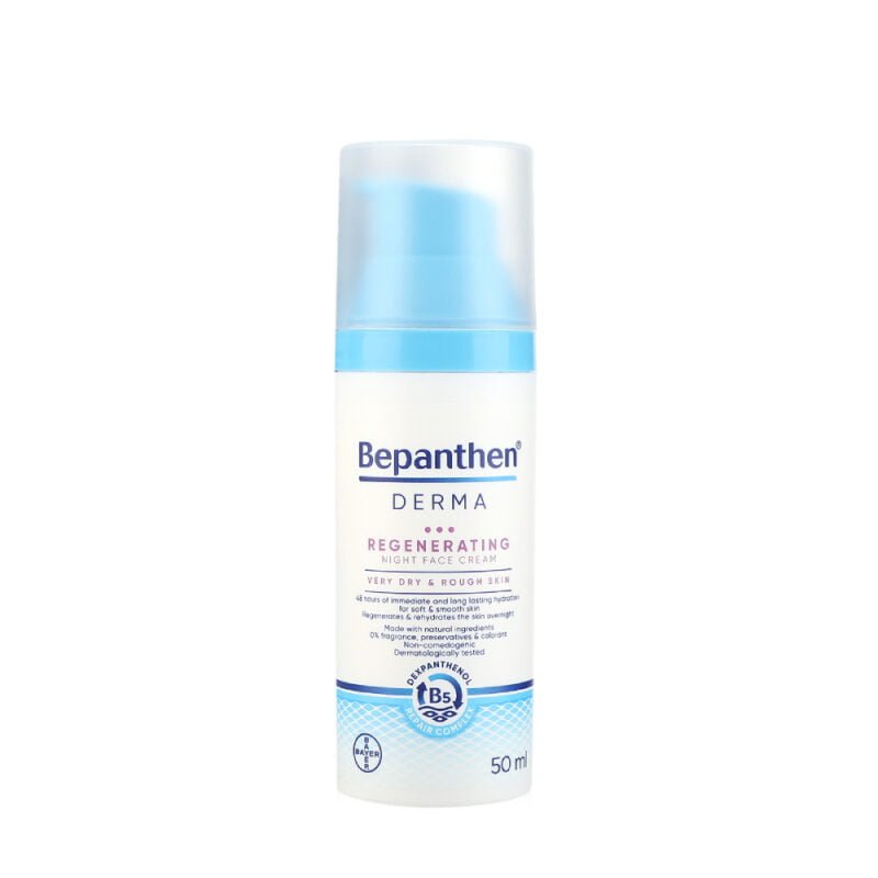 BEPANTHEN-REGENERATE-NIGHT-FACE-CREAM-BT-50-ML moisturizing, skincare, beauty