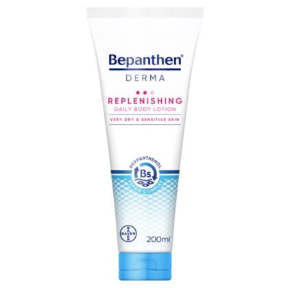 BEPANTHEN-REPLENISHING-BODY-LOTION-TUBE-200-ML moisturizing, skincare, beauty
