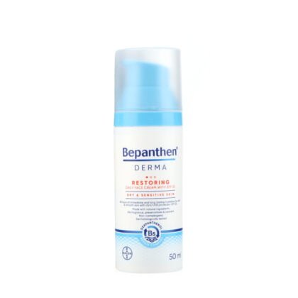 BEPANTHEN-RESTORE-FACE-SPF-25-CREAM-BT-50-ML. moisturizing, skincare, beauty