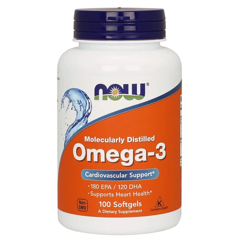 NOW-OMEGA-3-cardiovascular support, supports heart health