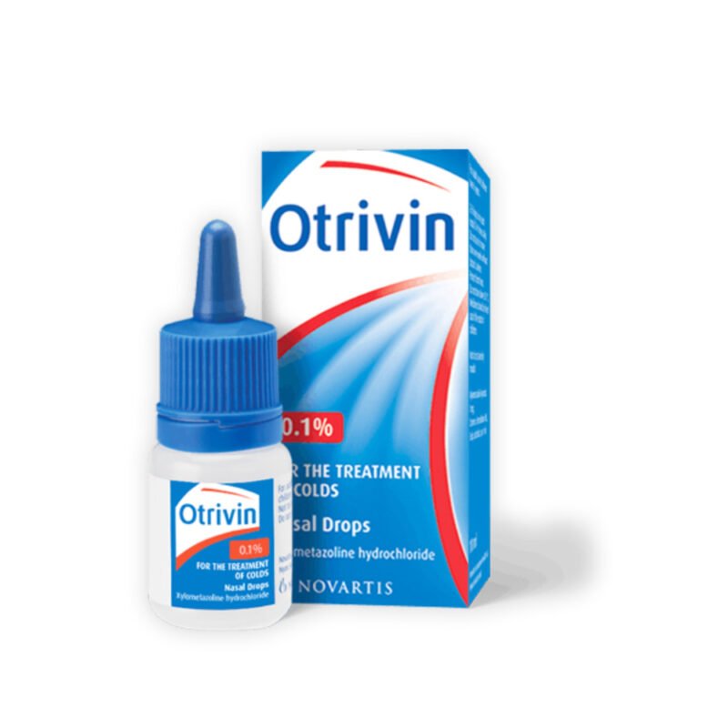 OTRIVIN, allergic rhinitis, sinus infection, cold and flu, nasal congesation