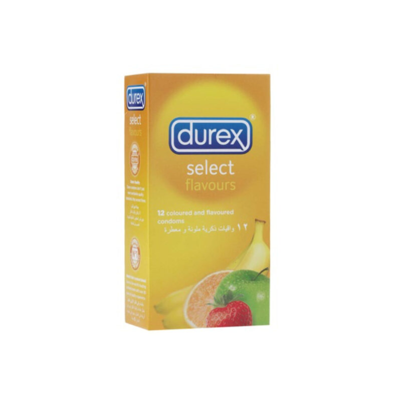 DUREX-SELECT-FLAVOURS-CONDOM contraceptive, condoms, sexual health