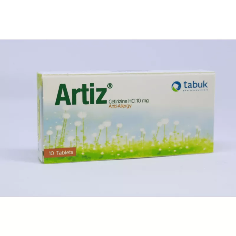 ARTIZ-anti histamine, anti allergy, sneezing and watery eyes relief