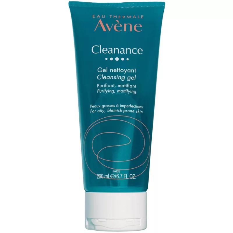 AVENE-CLEANANCE-GEL-cleansing gel, purifying, mattifying