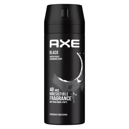 AXE-BODY-SPRAY-BLACK-deodorant body spray, 47 hrs irresistible fragrance