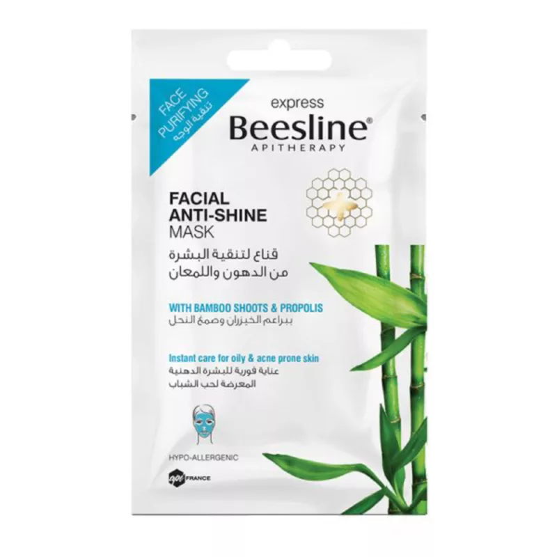 BEESLINE-FACIAL-ANTI-SHINE-MASK-instant care for oily and acne prone skin, skincare