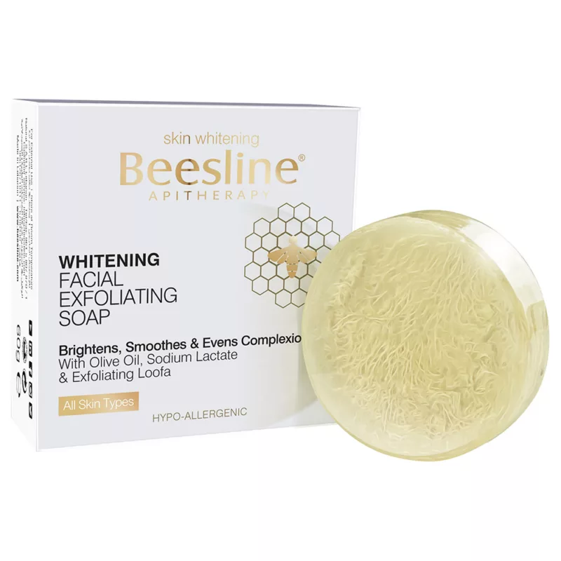 BEESLINE-WHITENING-FACIAL-EXFOLIATING-SOAP, skincare, skin care