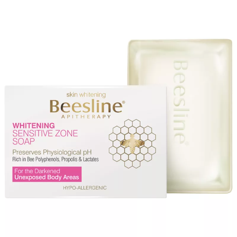 BEESLINE-WHITENING-SENSITIVE-ZONE-SOAP-skincare, beauty