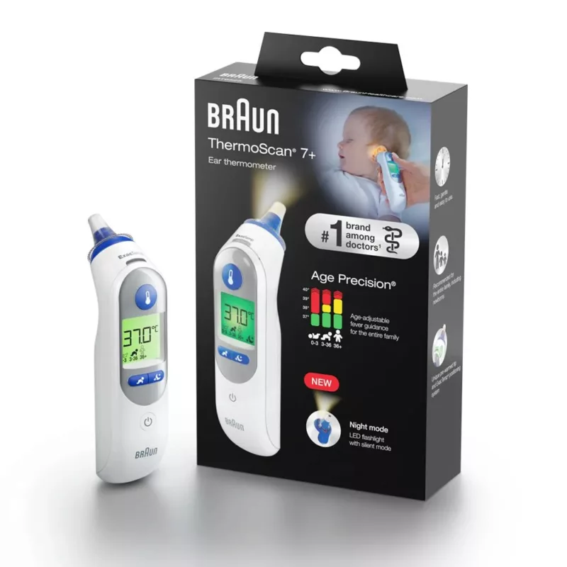 BRAUN-THERMOSCAN-ear thermometer