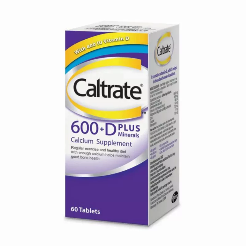 CALTRATE-600-MG+D-PLUS-MINERALS, calcium, helps good bone health