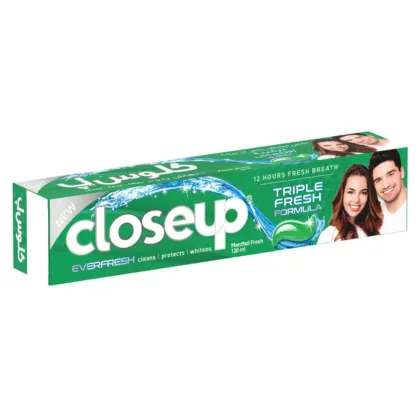 CLOSEUP-TRIPLE-FRESH-Tooth paste, dental care