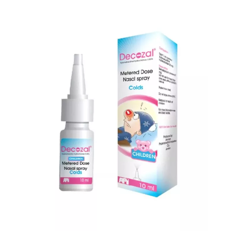DECOZAL, nasal spray for colds symptoms relief, for runny nose