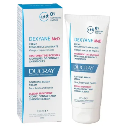 DUCRAY-DEXYANE-MED-SOOTHIN-REPARIR-CREAM-eczema treatment, atopic, contact, and chronic eczema