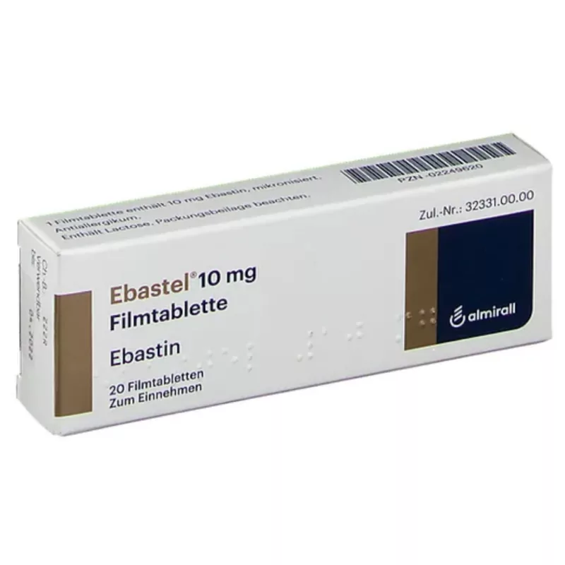 EBASTEL, anti allergic, anti histamine, sneezing and watery and itchy eye treatment
