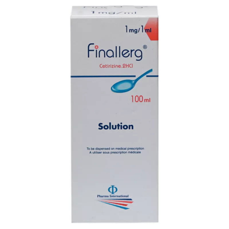 FINALLERG, cetirizine dihydrochloride, anti histamine, allergic rhinitis, sneezing, watery and itchy eyes, solution