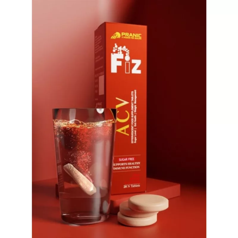 FIZ-ACV-APPLE-CIDER-VINEGAR-EFFERVESCENT-sugar free, food supplements, health, vitamins