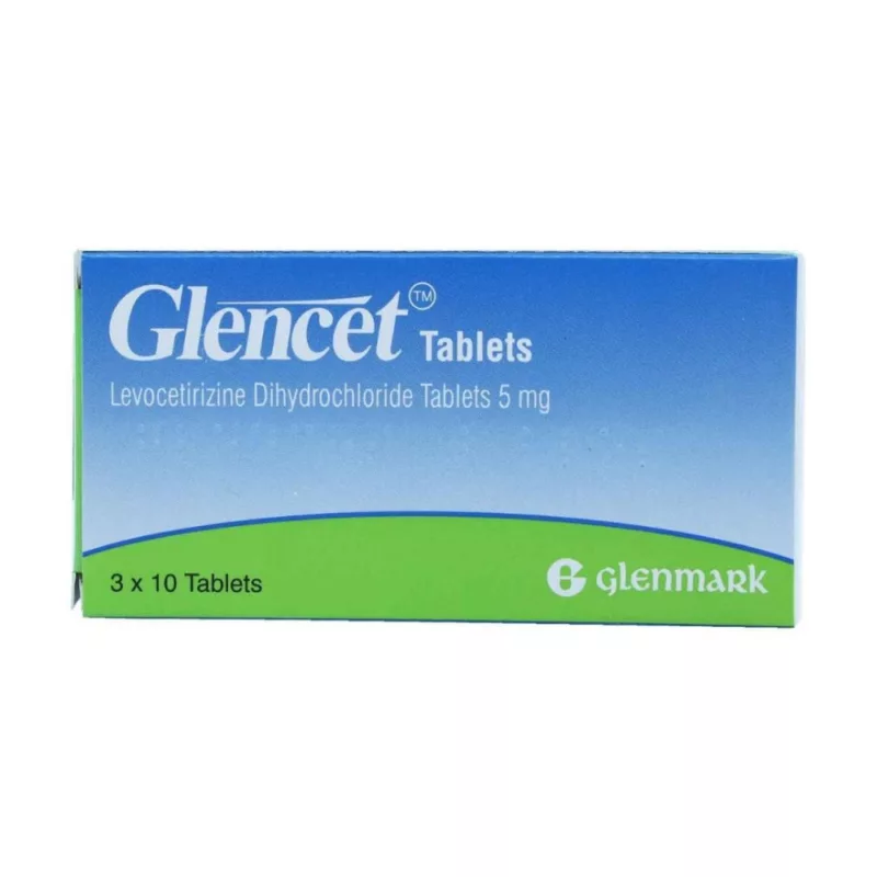 GLENCET-anti histamine, Levocetirizine dihydrochloride, sneezing, watery and itchy eyes