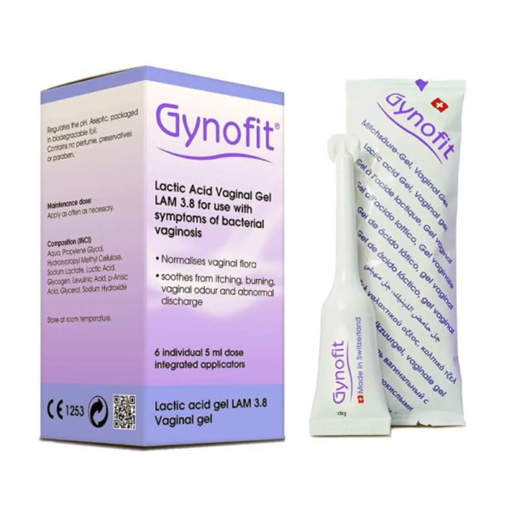 GYNOFIT LACTIC ACID VAGINAL GEL 5 ML 6S - Al Thiqa Pharmacy