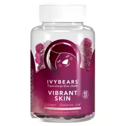 IVY-BEARS-VIBRANT-SKIN-GUMMIES-60'S. Ivybears, supplement