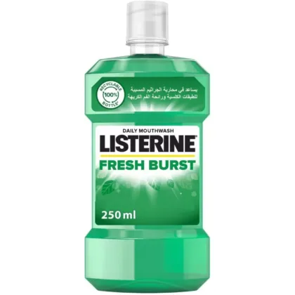 LISTERINE-FRESH-BURST-mouth wash, dental care, mouth health