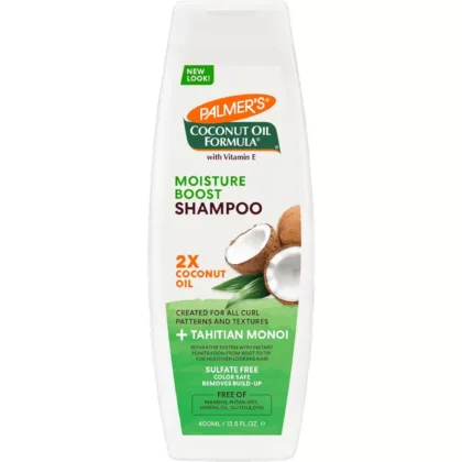 PALMERS-COCONUT-MOISTURE-BOOST-SHAMPOO-hair care, coconut oil